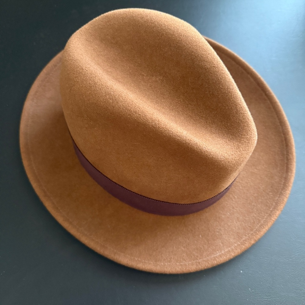 Stylish Brown Fedora Hat